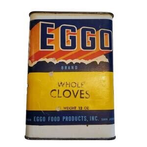 **SUPER RARE** Eggo Whole Cloves Tin